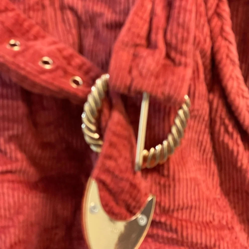 Show Me Your MuMu Red Corduroy dress - Picture 9 of 14